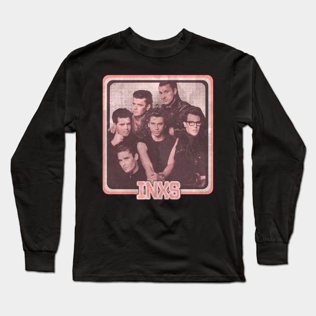 Inxs Long Sleeve T-Shirt by Apleeexx